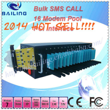 16 Ports Wavecom Module Sending Bulk SMS Modem